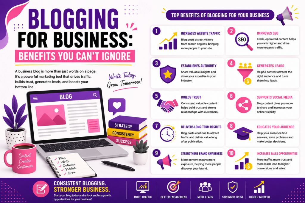 Blogging for Business: Benefits You Can’t Ignore