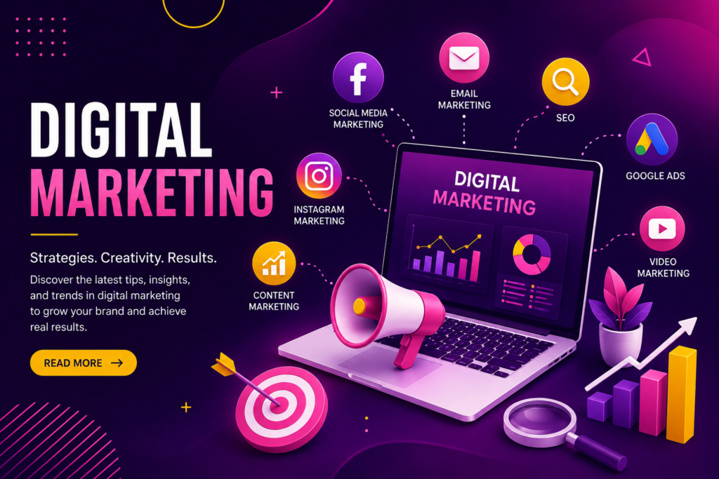 Digital Marketing: The Key to Growing Your Business Online.