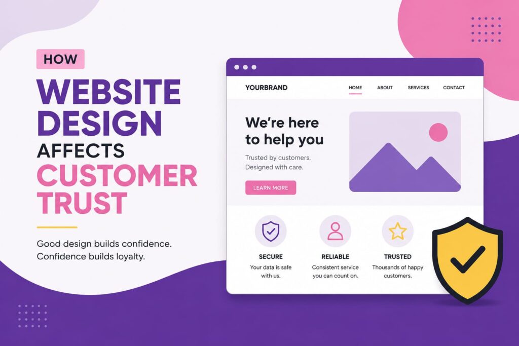 How Website Design Affects Customer Trust
